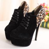 Bota Black e Leopard