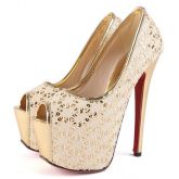 Peep Toe Renda