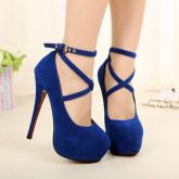 Peep Toe Delicat Blue